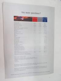 Mercedes-Benz The new A-class 1998 -myyntiesite / brochure