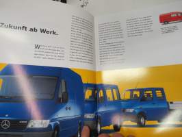 Der Mercedes-Benz Sprinter 1996 -myyntiesite / brochure