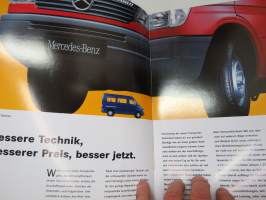 Der Mercedes-Benz Sprinter 1996 -myyntiesite / brochure