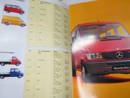 Der Mercedes-Benz Sprinter 1996 -myyntiesite / brochure