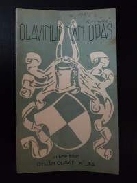 Olavinlinnan opas, 1948. Julkaissut Pyhän Olavin Kilta