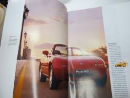 Mazda MX-5 1996 -myyntiesite, saksankielinen / brochure, in german