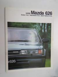 Mazda 626 Sedan 4-ov., Hatchback 5-ov., Sport Saloon 2-ov. 1989 -myyntiesite / brochure