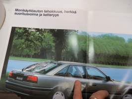 Mazda 626 Sedan 4-ov., Hatchback 5-ov., Sport Saloon 2-ov. 1989 -myyntiesite / brochure