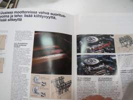 Mazda 626 Sedan 4-ov., Hatchback 5-ov., Sport Saloon 2-ov. 1989 -myyntiesite / brochure