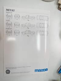 Mazda Pick-up Standard Cab / Cab Plus 1997 -myyntiesite / brochure