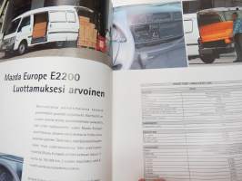 Mazda Europe E2200 2000? -myyntiesite / brochure