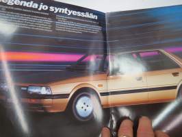 Mazda 626 1984 -myyntiesite / brochure