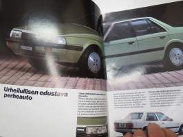 Mazda 626 1984 -myyntiesite / brochure