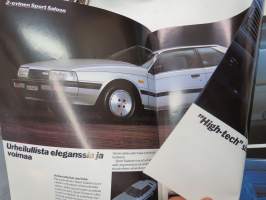 Mazda 626 1984 -myyntiesite / brochure