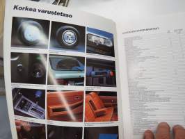 Mazda 626 1984 -myyntiesite / brochure