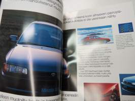 Mazda 323 Sedan 4-ov., Hatchback 3-ov., Farmari 5-ov. 1992 -myyntiesite / brochure