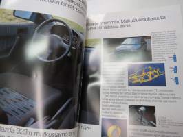 Mazda 323 Sedan 4-ov., Hatchback 3-ov., Farmari 5-ov. 1992 -myyntiesite / brochure