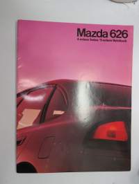 Mazda 626 4-ovinen Sedan / 5-ovinen Hatchback 1993 -myyntiesite / brochure