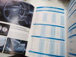 Mazda 323 2001 -myyntiesite / brochure