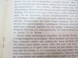 Friherre Rabbe G.O. Wrede, minnesskrift av R.A. Wrede