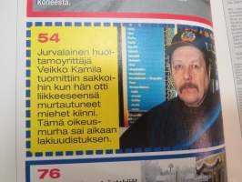Alibi 2003 nr 3, Hyrylän pankkiryöstö - lemmenpari lusimassa - Mika Tynkkinen &amp; Kati Ojala, Tarton uusi vankila, Merikarvian huumekohu, Vasikan sormenleikkuu Kaarina