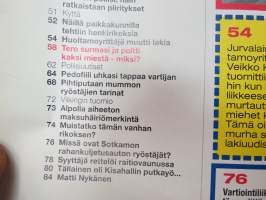 Alibi 2003 nr 3, Hyrylän pankkiryöstö - lemmenpari lusimassa - Mika Tynkkinen &amp; Kati Ojala, Tarton uusi vankila, Merikarvian huumekohu, Vasikan sormenleikkuu Kaarina