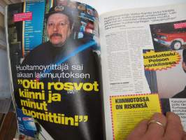 Alibi 2003 nr 3, Hyrylän pankkiryöstö - lemmenpari lusimassa - Mika Tynkkinen &amp; Kati Ojala, Tarton uusi vankila, Merikarvian huumekohu, Vasikan sormenleikkuu Kaarina