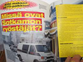 Alibi 2003 nr 3, Hyrylän pankkiryöstö - lemmenpari lusimassa - Mika Tynkkinen &amp; Kati Ojala, Tarton uusi vankila, Merikarvian huumekohu, Vasikan sormenleikkuu Kaarina