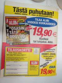 Alibi 2003 nr 3, Hyrylän pankkiryöstö - lemmenpari lusimassa - Mika Tynkkinen &amp; Kati Ojala, Tarton uusi vankila, Merikarvian huumekohu, Vasikan sormenleikkuu Kaarina