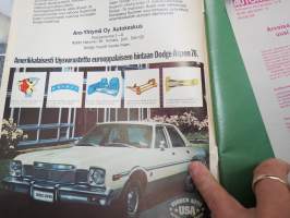 Autokuvalehti mr motor 1976 nr 4, mm. Dodge Aspen, Volvo 343 DL, Lokari-Laine, Aris holkkinasta, Do you speak english huoltoasemat?, Mitsubishi valloittaa Suomea...