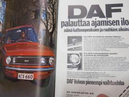 Autokuvalehti mr motor 1975 nr 3, mm. VW Polo, MP-75 näyttely, Daf 66 Super De Luxe 60 000 km Leasingtesti, 45. Geneve näyttely, Meri Kutsuu 75 Kupittaa Urheiluhalli