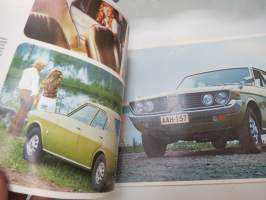 Toyota Corona Mark II 2000, 2300 1973 -myyntiesite / brochure