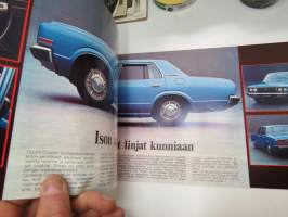 Toyota Crown 1975 -myyntiesite / brochure