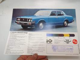 Toyota Crown 1975 -myyntiesite / brochure