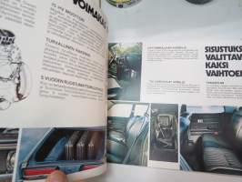 Toyota Crown 2100 Diesel 1974 -myyntiesite / brochure