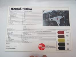 Toyota Crown 2100 Diesel 1974 -myyntiesite / brochure