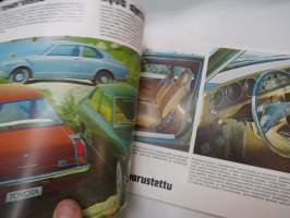 Toyota Carina 1600 1975 -myyntiesite / brochure