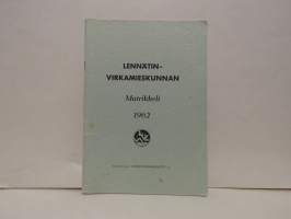 Lennätinvirkamieskunnan matrikkeli 1962