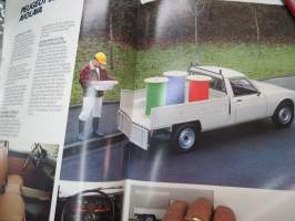 Peugeot 504 GR / GRD avolava 1987 -myyntiesite / brochure