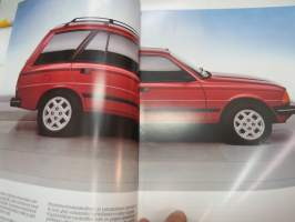 Peugeot 305 Break 1987 -myyntiesite / brochure