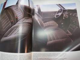 Peugeot 305 Break 1987 -myyntiesite / brochure