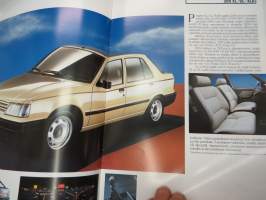 Peugeot 309 1988 -myyntiesite / brochure