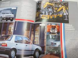 Peugeot 309 1987 -myyntiesite / brochure