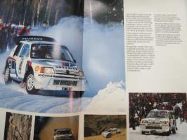 Peugeot 205 1987 -myyntiesite / brochure
