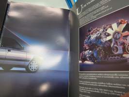 Peugeot 505 V6 1987 -myyntiesite / brochure