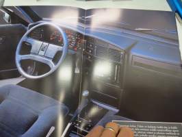 Peugeot 505 V6 1987 -myyntiesite / brochure