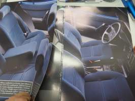 Peugeot 505 V6 1987 -myyntiesite / brochure