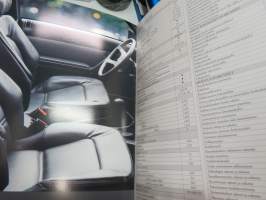 Peugeot 505 V6 1987 -myyntiesite / brochure