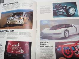 Peugeot Voittaja 1986 mallisto -myyntiesite / brochure