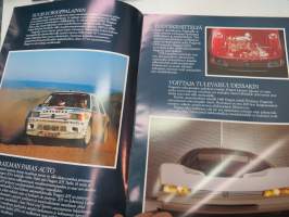 Peugeot Voittaja 1987 mallisto -myyntiesite / brochure