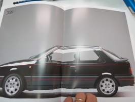 Peugeot Voittaja 1988 205, 309, 405, 505 mallisto -myyntiesite / brochure