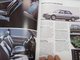 Peugeot 505 1986 -myyntiesite / brochure