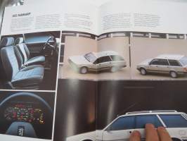 Peugeot 505 1986 -myyntiesite / brochure