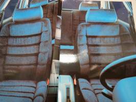 Peugeot 505 1986 -myyntiesite / brochure